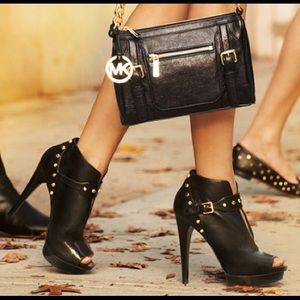 MK Peep Toe Booties